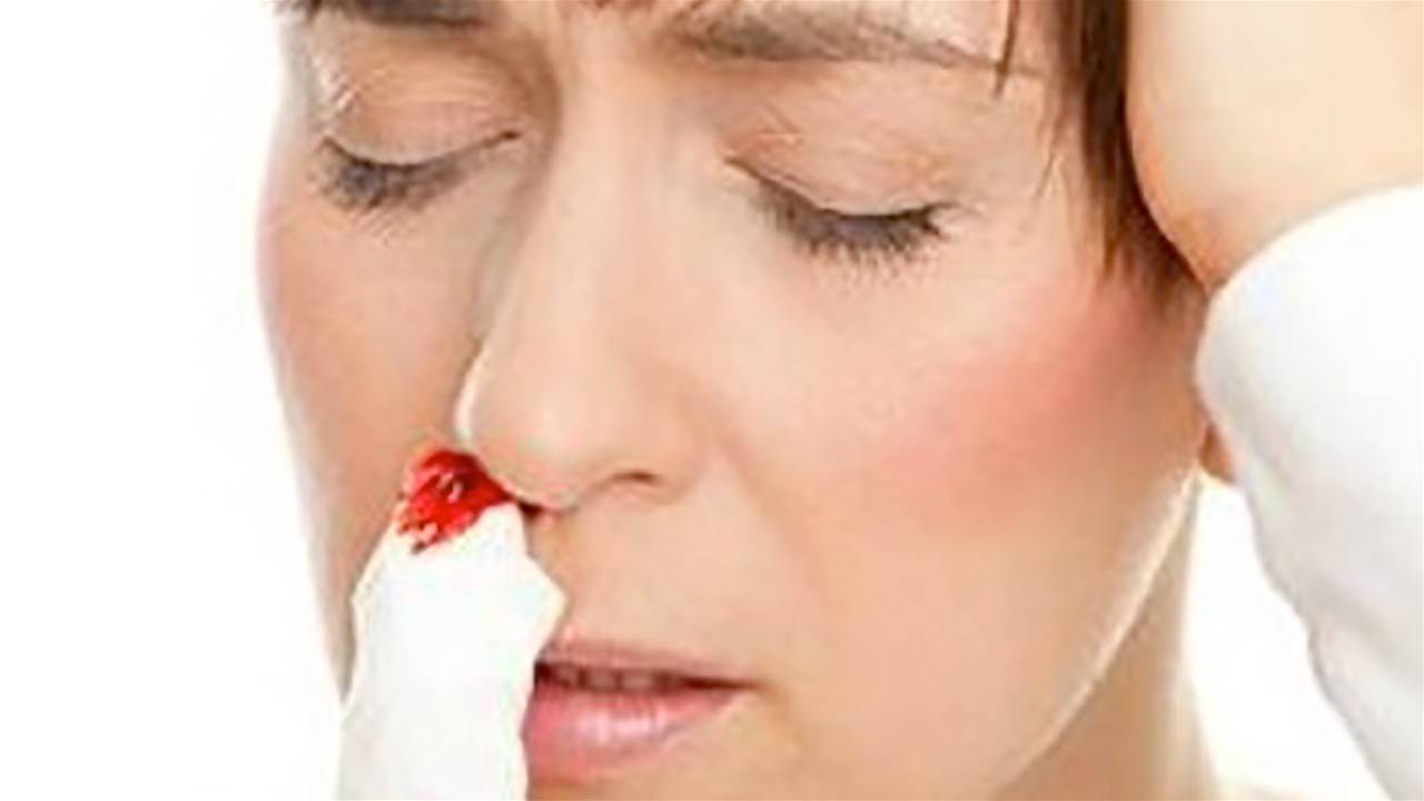 Manejo do sangramento nasal